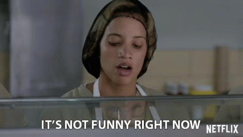 Its Not Funny Right Now Not Amused GIF - Its Not Funny Right Now Not Amused Not Laughing GIFs