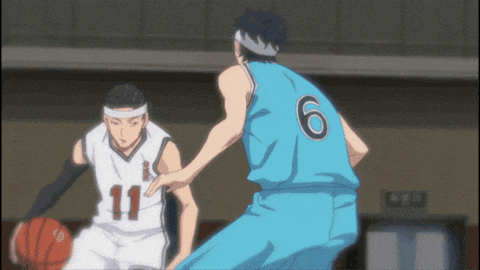 a basketball player in a blue jersey with the number 6 on it