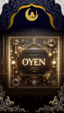a book called oyen family background is displayed