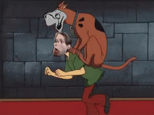 Jerma Running Jerma Scooby Doo GIF