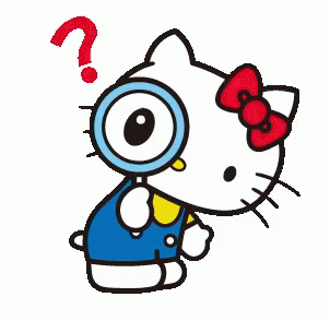 Hello Kitty Investigate GIF - Hello Kitty Investigate Detective GIFs