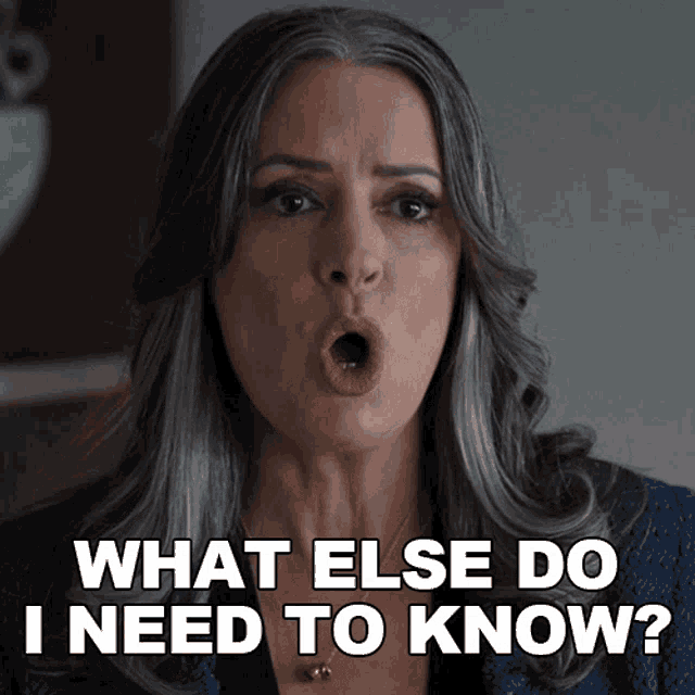 What Else Do I Need To Know Emily Prentiss GIF - What Else Do I Need To Know Emily Prentiss Paget Brewster GIFs