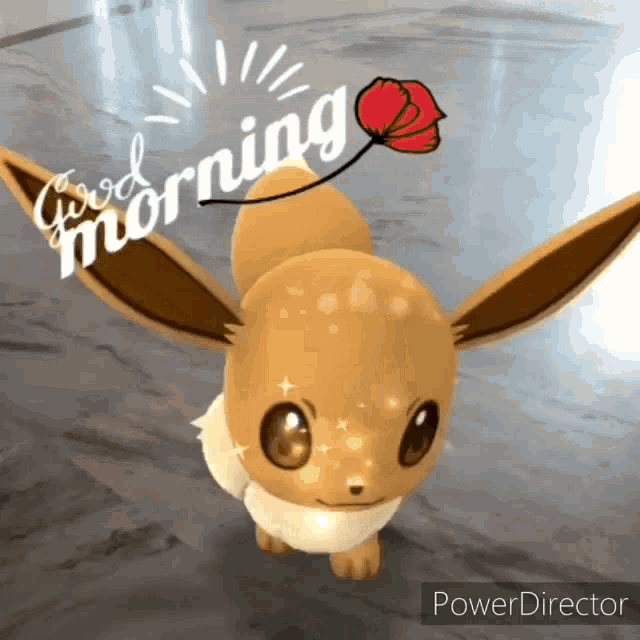 Morning Eevee GIF - Morning Eevee Good Morning GIFs