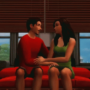 Sims Kisses GIF - Sims Kisses Kissing GIFs