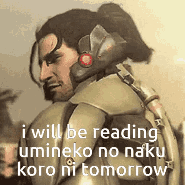 I Will Be Reading Umineko No Naku Koro Ni Tomorrow Umineko GIF - I Will Be Reading Umineko No Naku Koro Ni Tomorrow Umineko Jetstream Sam GIFs