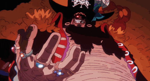 a cartoon drawing of a monster with a skull on his head