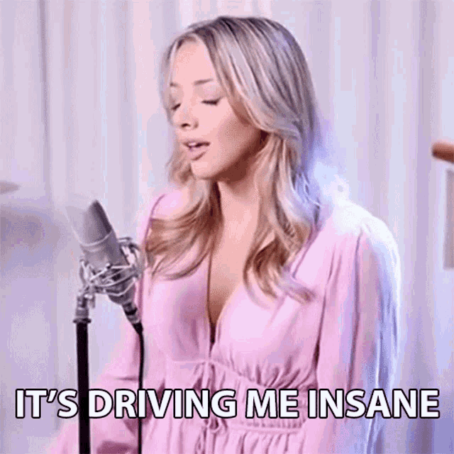 Its Driving Me Insane Emma Heesters GIF - Its Driving Me Insane Emma Heesters Maafkan Aku Song GIFs