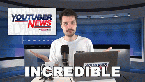 Incredible Benedict Townsend GIF - Incredible Benedict Townsend Youtuber News GIFs