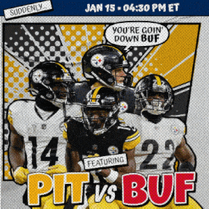 Buffalo Bills Vs. Pittsburgh Steelers Pre Game GIF - Nfl National Football League Football League GIFs