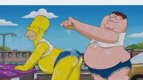 Milk Shakin GIF - Family Guy The Simpsons Homer GIFs