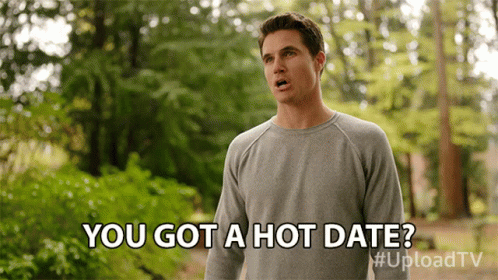 You Got A Hot Date Robbie Amell GIF