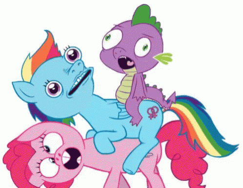 Pinkie Pie Rainbow Dash GIF - Pinkie Pie Rainbow Dash Wacky GIFs