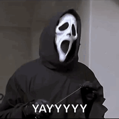 Ghostface Scary Movie GIF - Ghostface Scary Movie Yes GIFs
