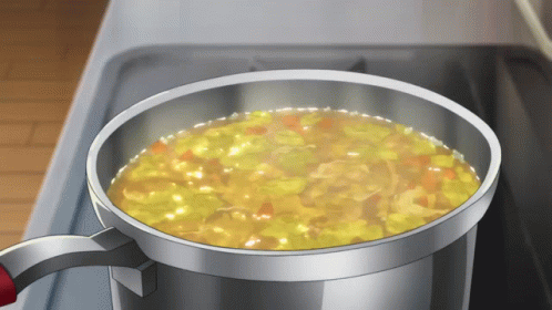 Anime Food Soup GIF - Anime Food Soup Breakfast GIFs