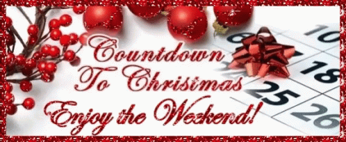 Christmas Countdown Long Weekend GIF - Christmas Countdown Long Weekend GIFs