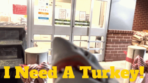 Shark Puppet I Need A Turkey GIF - Shark Puppet I Need A Turkey Turkey GIFs