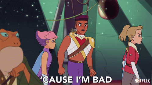 Cause Im Bad Bow GIF - Cause Im Bad Bow Shera And The Princesses Of Power GIFs