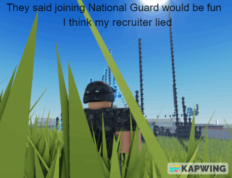 National Guard Roblox GIF - National Guard Roblox Roblox Memes GIFs
