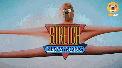 Zrpy Zerpaay Stretch Zerpstrong Armstrong GIF