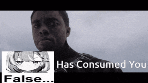 a man with a picture of a girl next to the words has consumed you