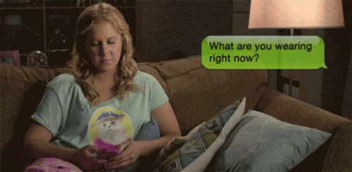 Amy Schumer What Are You Wearing Right Now GIF - Amy Schumer What Are You Wearing Right Now Trying To Flirt GIFs
