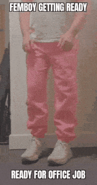 a woman in pink pants and boots is jumping in the air .