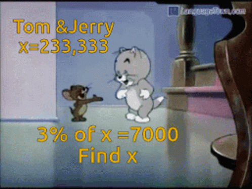 Math Solve For X GIF - Math Solve For X Tom And Jerry GIFs