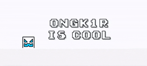 a white background with the words ongk1r is cool