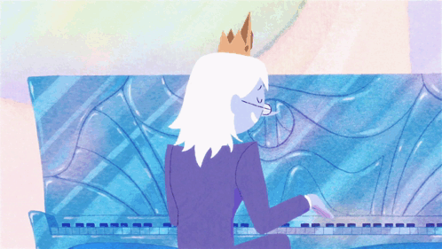 Fionna And Cake Winter King GIF - Fionna And Cake Winter King Ice Prince GIFs