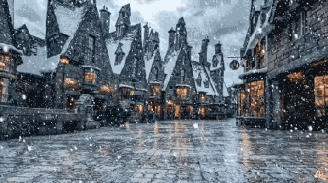Hp Harry Potter GIF - Hp Harry Potter Snow GIFs