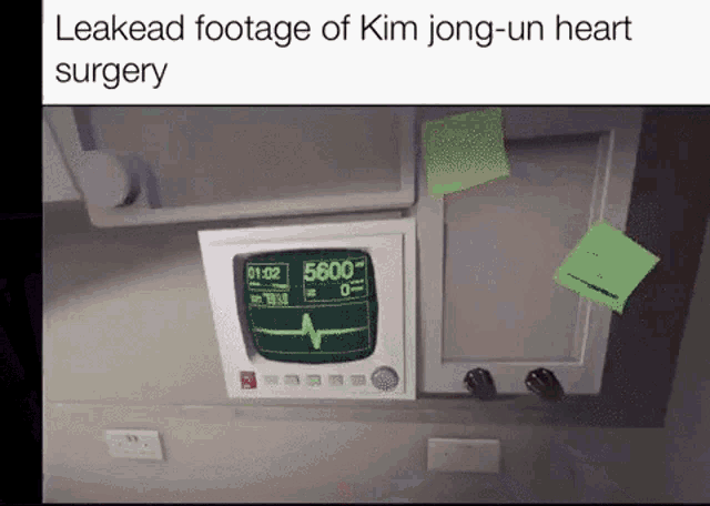Meme Kim Jong Un GIF - Meme Kim Jong Un Heart Surgery GIFs