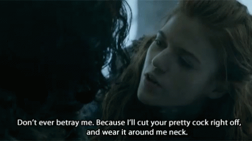 Game Of Thrones Ygritte GIF - Game Of Thrones Ygritte Dont Betray Me GIFs