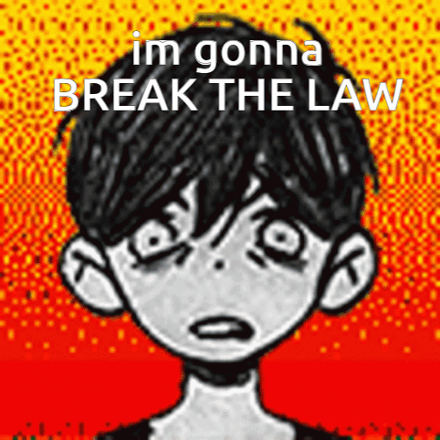 Omori Break The Law GIF - Omori Break The Law Im Going To GIFs