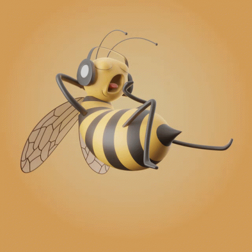 Bored Bee Nft GIF