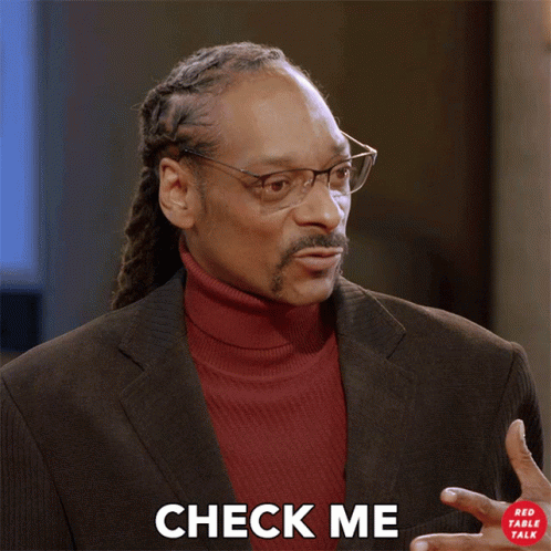 Check Me Snoop Dogg GIF - Check Me Snoop Dogg Red Table Talk GIFs