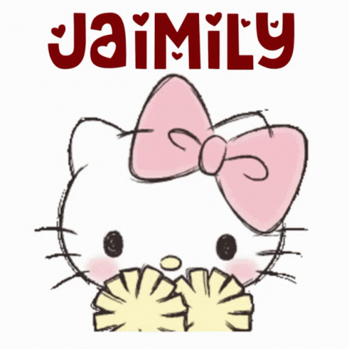 Jaimily Cute GIF - Jaimily Cute Hello Kitty GIFs