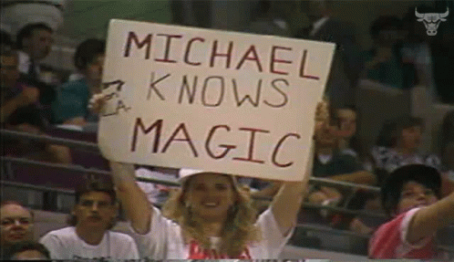 Michael Knows Magic Chicago Bulls GIF - Michael Knows Magic Chicago Bulls The Last Dance GIFs