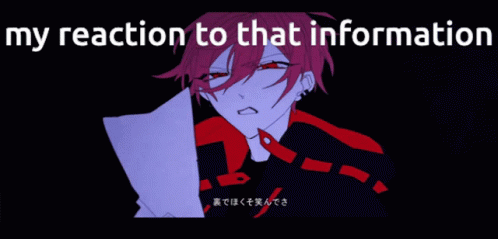 My Reaction To That Information Guchiry GIF - My Reaction To That Information Guchiry GIFs