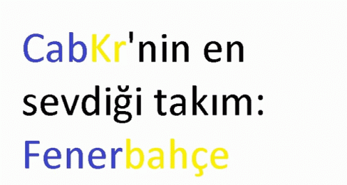 Cab Kr Fenerbahçe GIF