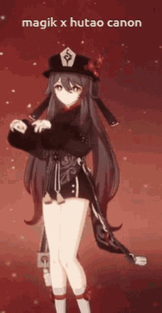 Hu Tao Magik GIF