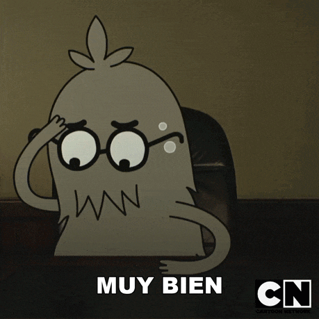 a cartoon character says que es lo que quieren in spanish