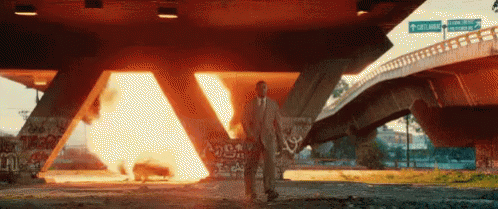 Man On Fire - Explosion GIF - Explosion GIFs