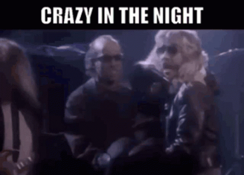 Kim Carnes Crazy In The Night GIF - Kim Carnes Crazy In The Night Barking At Airplanes GIFs