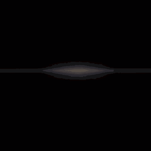 a painting of a red and white wave on a dark background