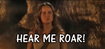 Brie Larson Hear Me Roar GIF - Brie Larson Hear Me Roar Samuel L Jackson GIFs