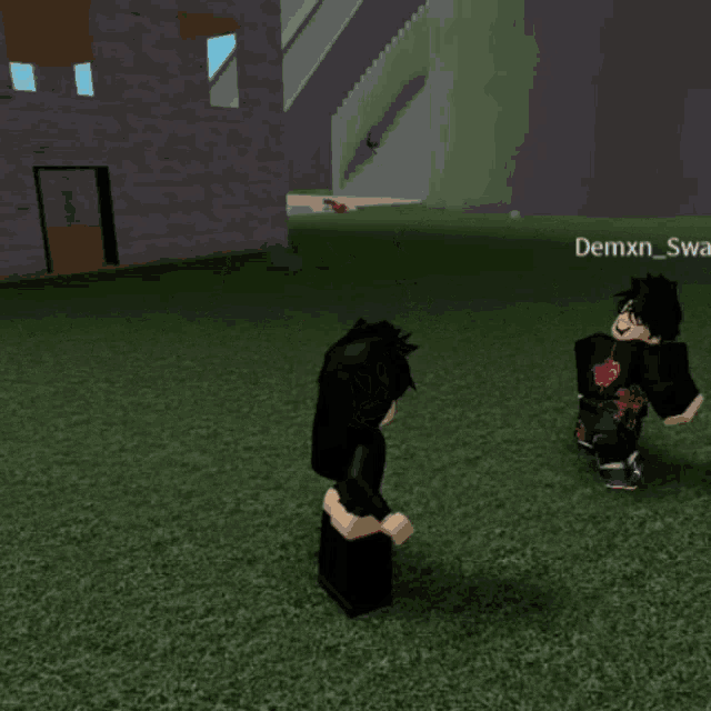 a video game character is laying on the grass and says soy felis in the corner