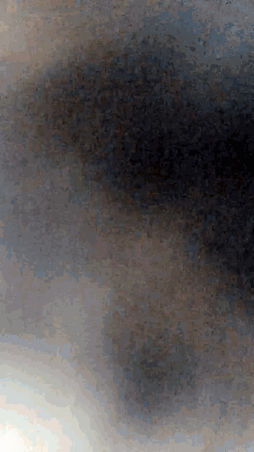 a painting of a cloudy sky with a few spots of light