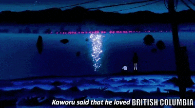 it was the first time someone told me they loved british columbia in a movie .