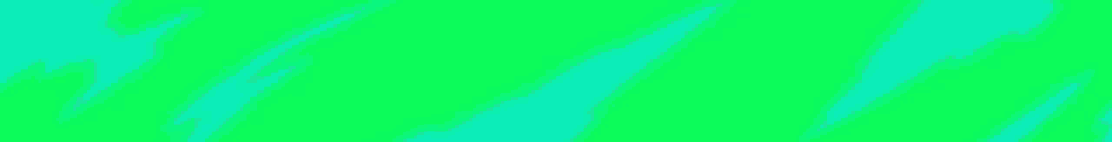 a green and blue background with a blurred image of a person