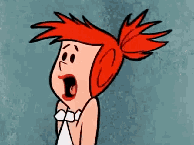 Wilma Flintstone Woman Faints GIF - Wilma Flintstone Woman Faints Frightened Lady GIFs